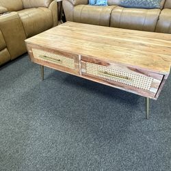 Solid Wood Coffee Table 