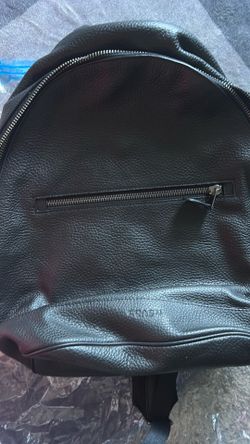 Coach black backpack