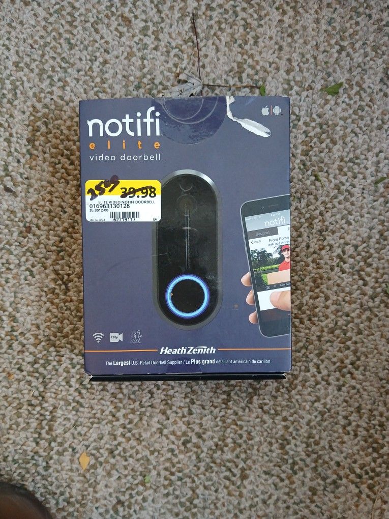 Notifi Elite Video Door Bell Camera