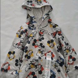 Disney Mickey Mouse Hoodie NWT 18 Months