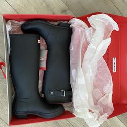 Authentic Hunter Tall Rain Boots 