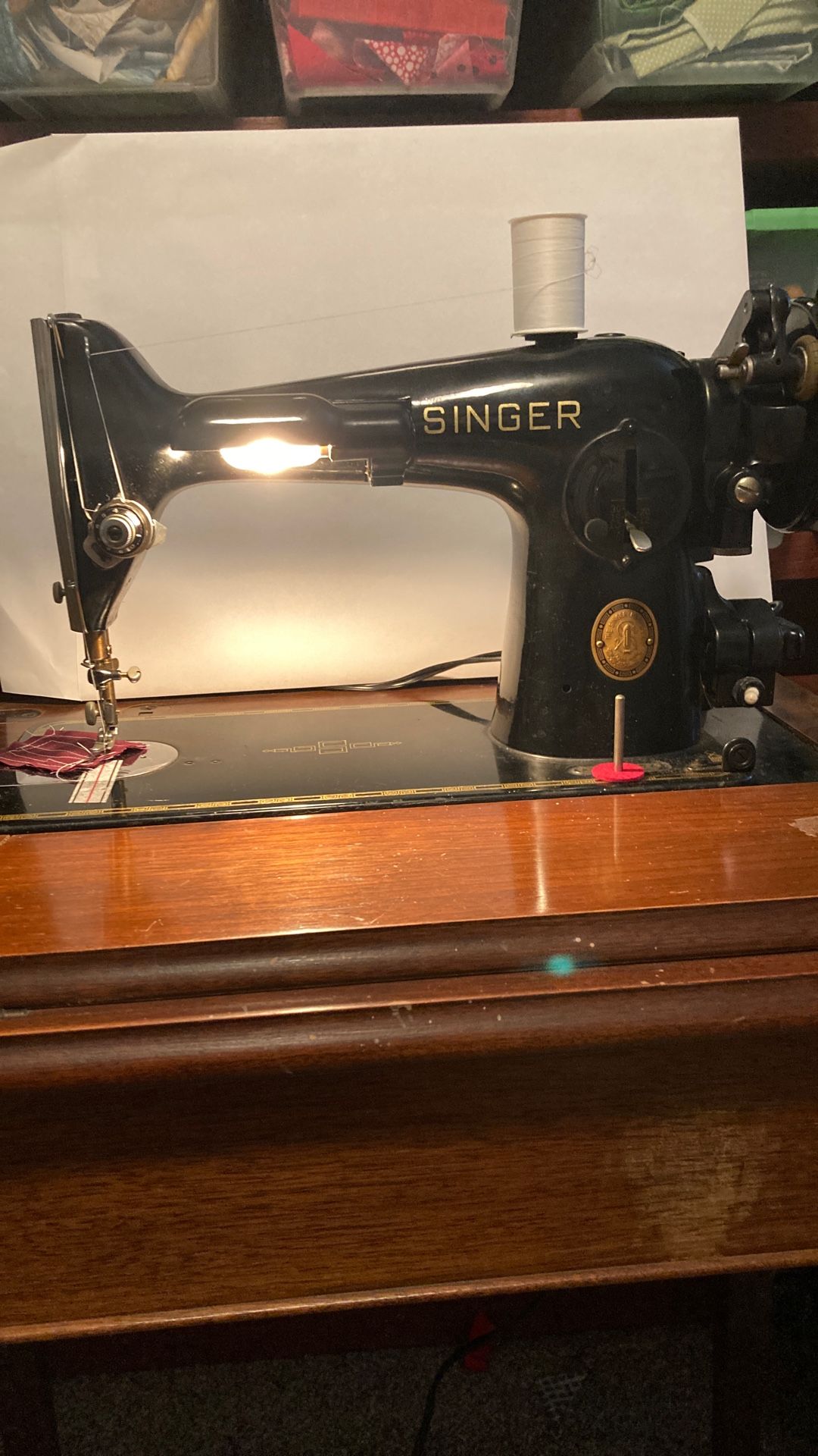 Singer Electric Sewing Machine 201-2