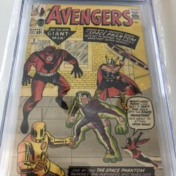 Avengers #2 - 1963  First Appearance of the Space Phantom