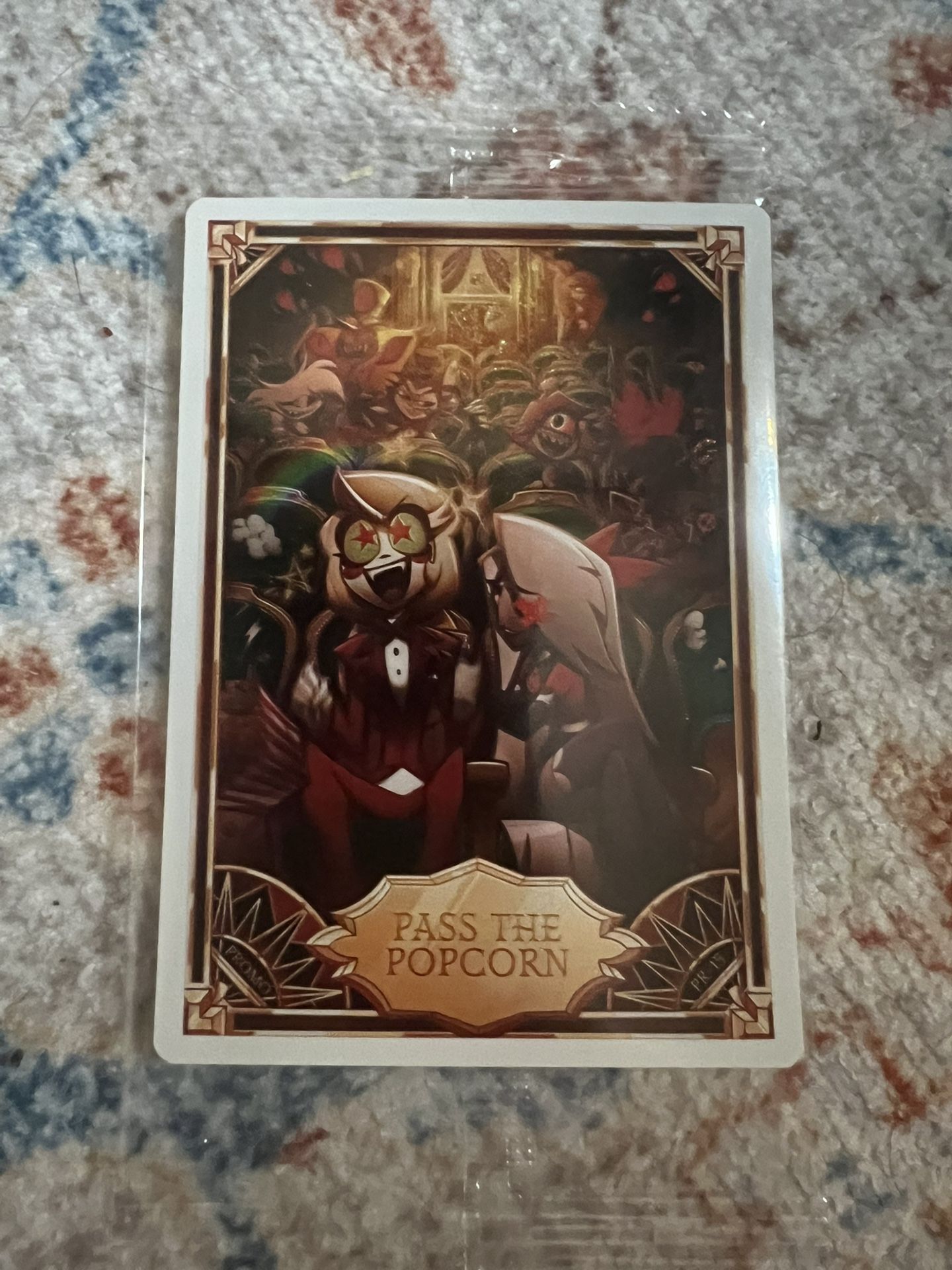 Pass the Popcorn Exclusive Hazbin Hotel Sing Along Trading Card PR-15 LE
