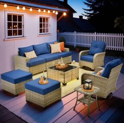 Patio furniture set outdoor new in the box
