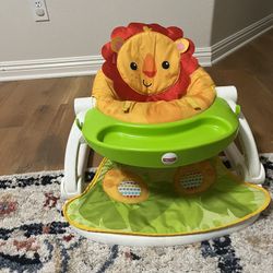 Fisher-Price Sit Me Up Floor Seat With tray