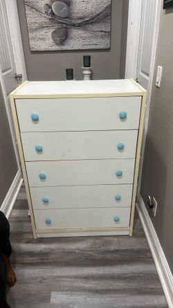 White dresser
