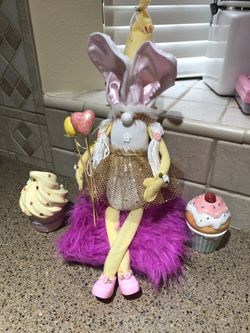 Meet Bonnie the Bunny stuffed doll