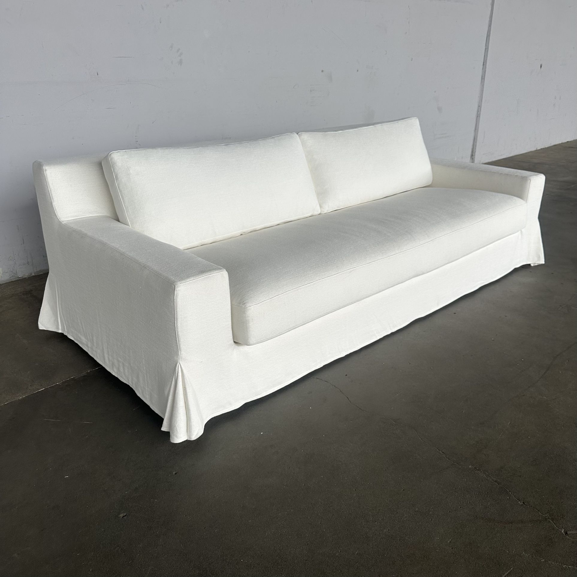 Restoration Hardware Modena Down Slipcovered Sofa -Delivery Available