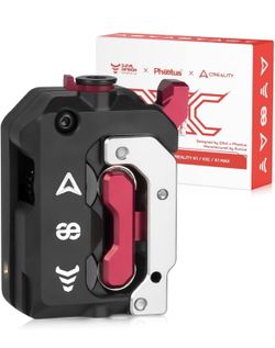 Creality Official K1C/K1 SE Extruder, Upgrade K1 Series DXC Extruder Kit, Innovative Feeding System Reduces Filament Wear by 60%, Plug-and-Play Operat