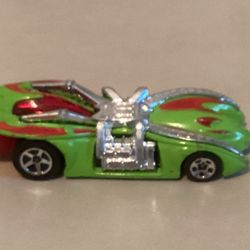 Vintage 2000 Hot Wheels  Arachnorod green Red