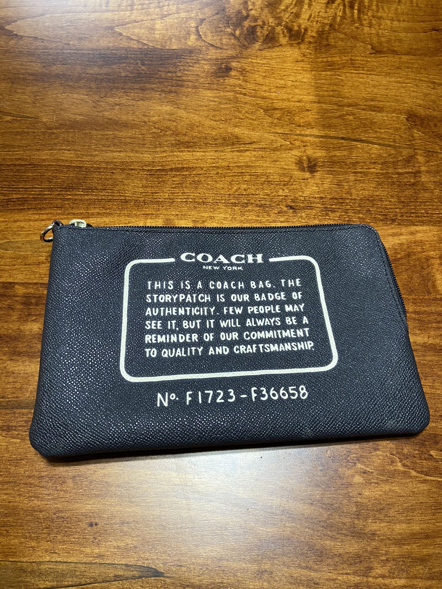 Authentic Coach Pouch Bag