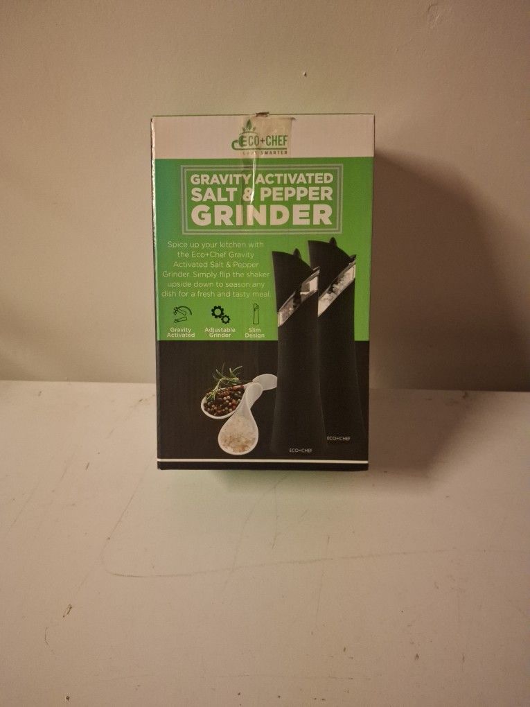 New Gravity Salt & Pepper Grinders