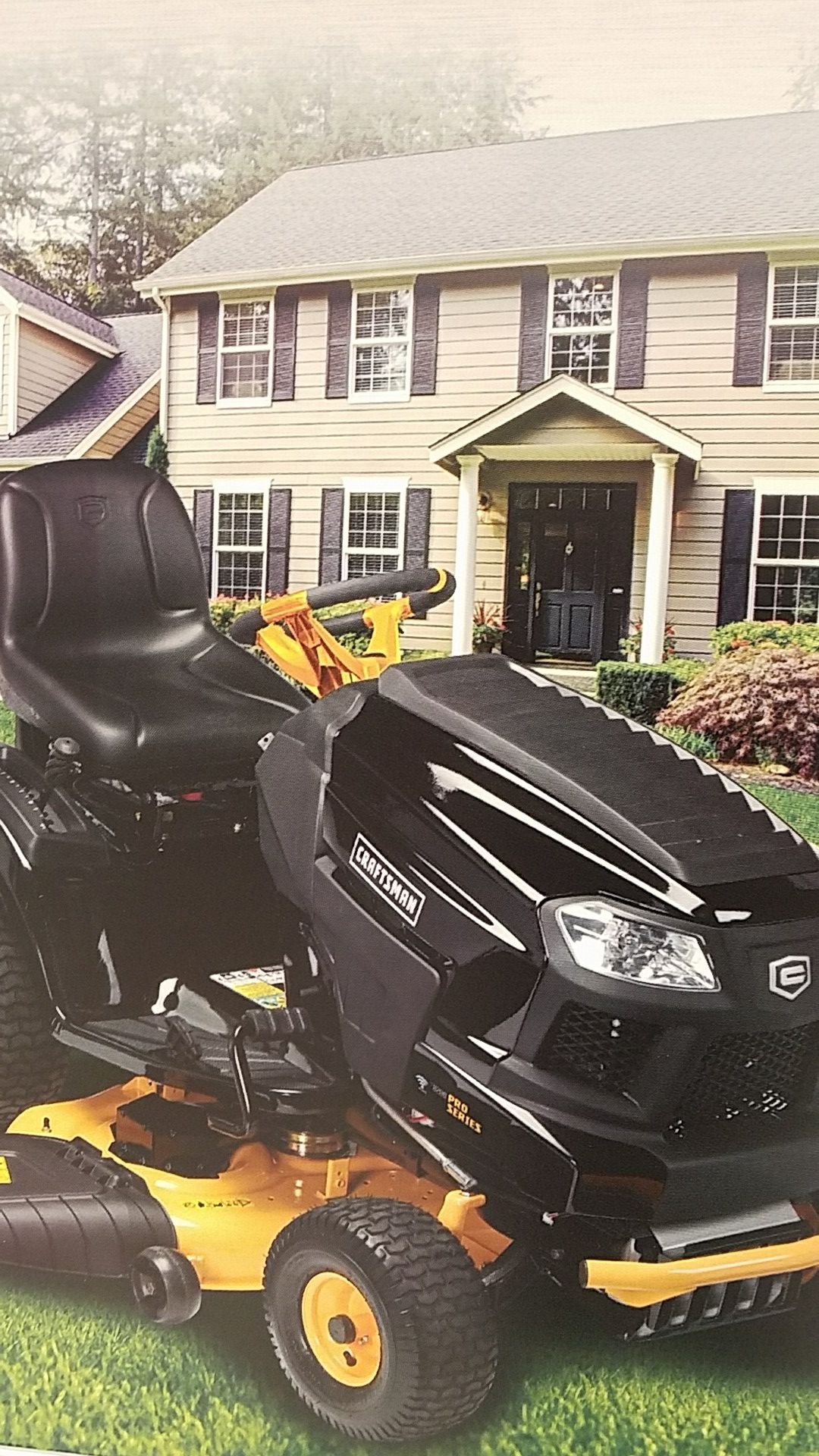 BRAND NEW Craftsman ProSeries 26 hp v-twin Kohler engine Garden Tractor w/ locking differential Brand New 50 inch deck