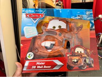Cars Mater 3D Wall Decor