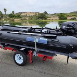 Boat 12.5 Ft 20hp Fishing 