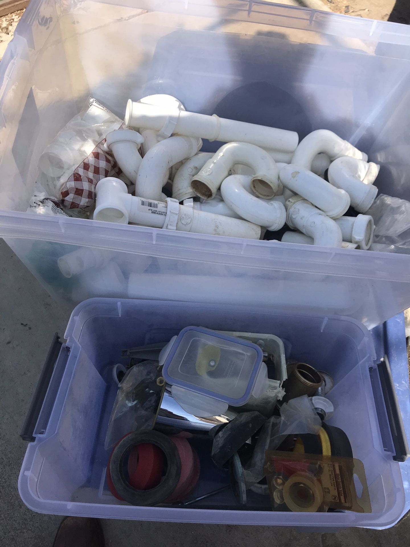 Under Sink Pipes Mix