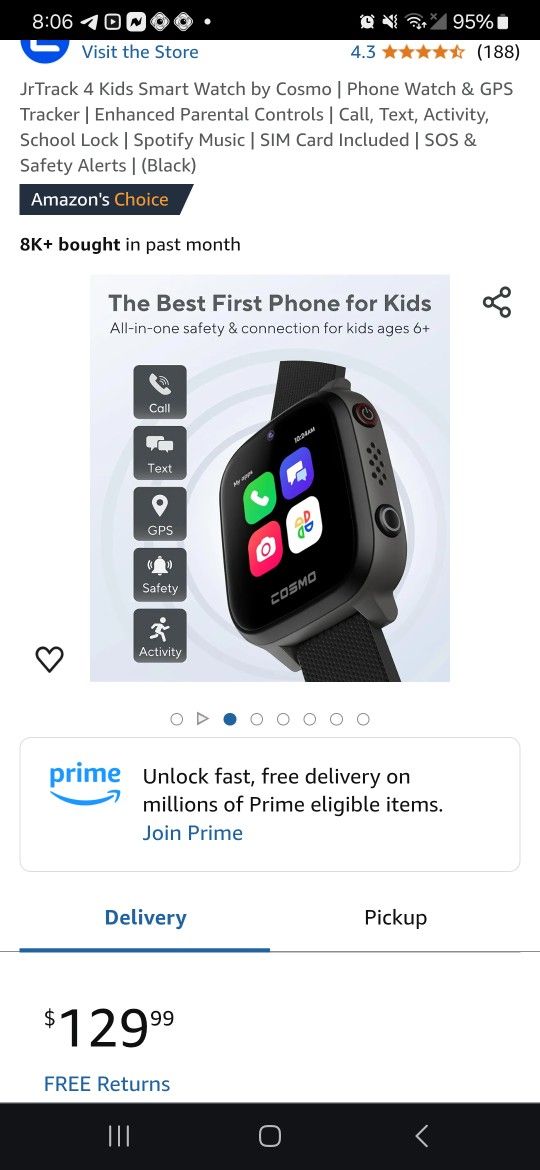 3 Very Unique Smart Watch (Special Edition)