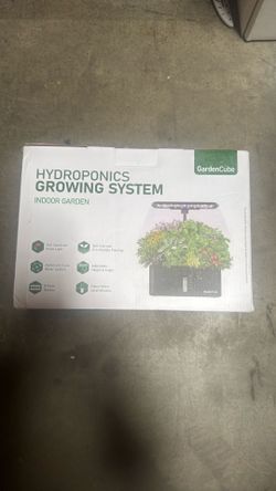 Hydroponics Growing System, Indoor Herb Garden, 12 Pods Hydroponics Growing System, Herb Garden Kit Indoor Gardening System with Grow Light, Automatic
