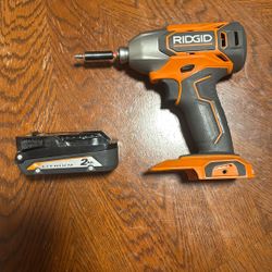 Rigid 18v Drill