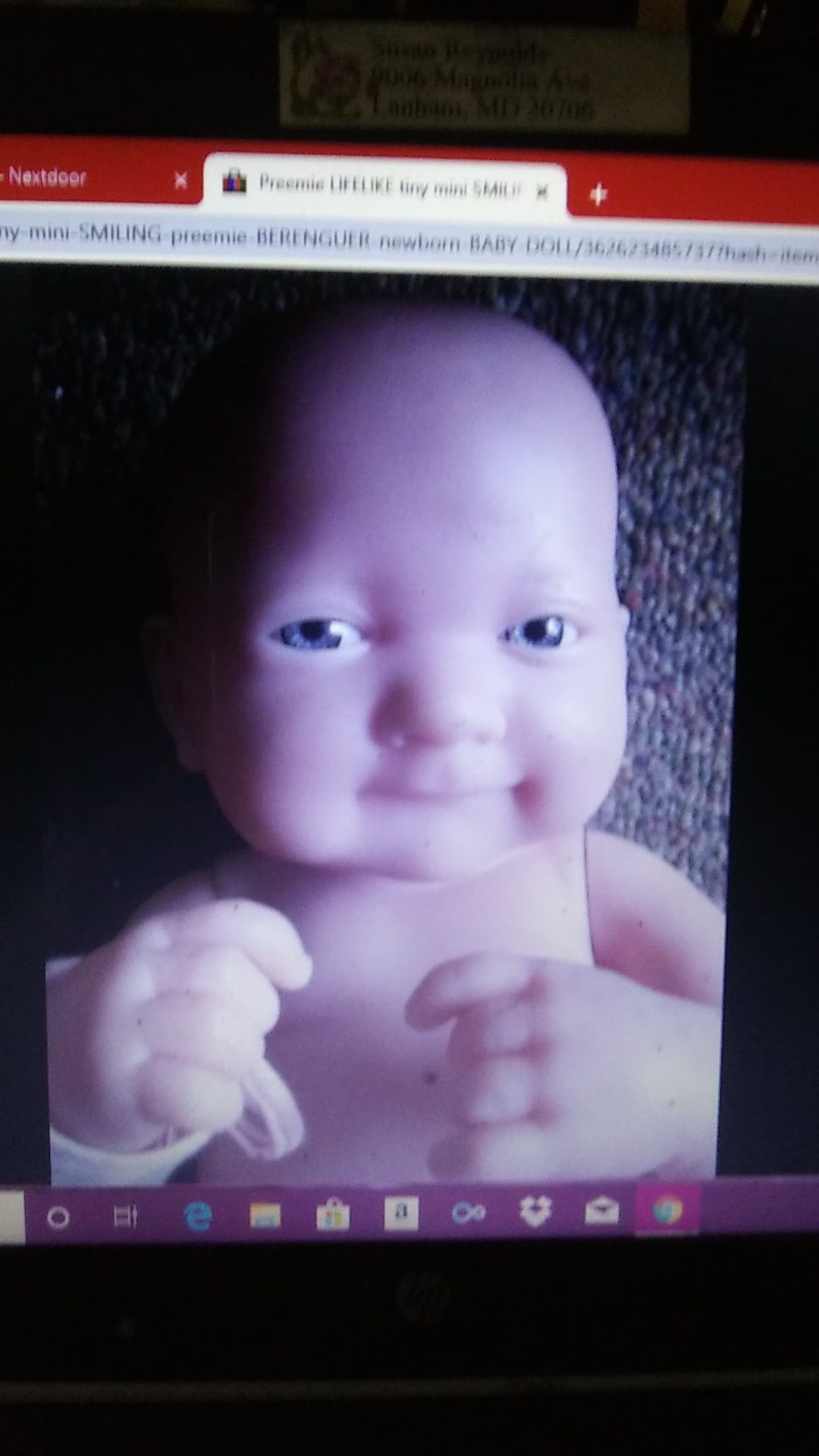 Lifelike Newborn Baby Doll