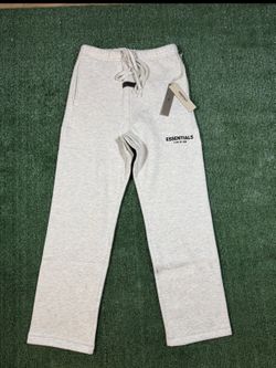 Essentials X-Small Light Oatmeal Uncuffed Sweat Pants