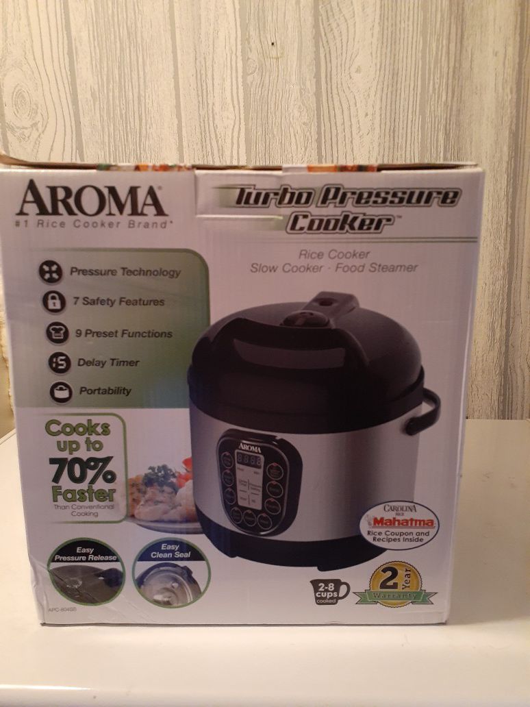Aroma Turbo Pressure cooker