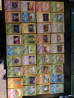 Vintage Common Pokemon Cards