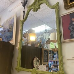 Modern Age Vintage Style Ornate carved Wall Mirror