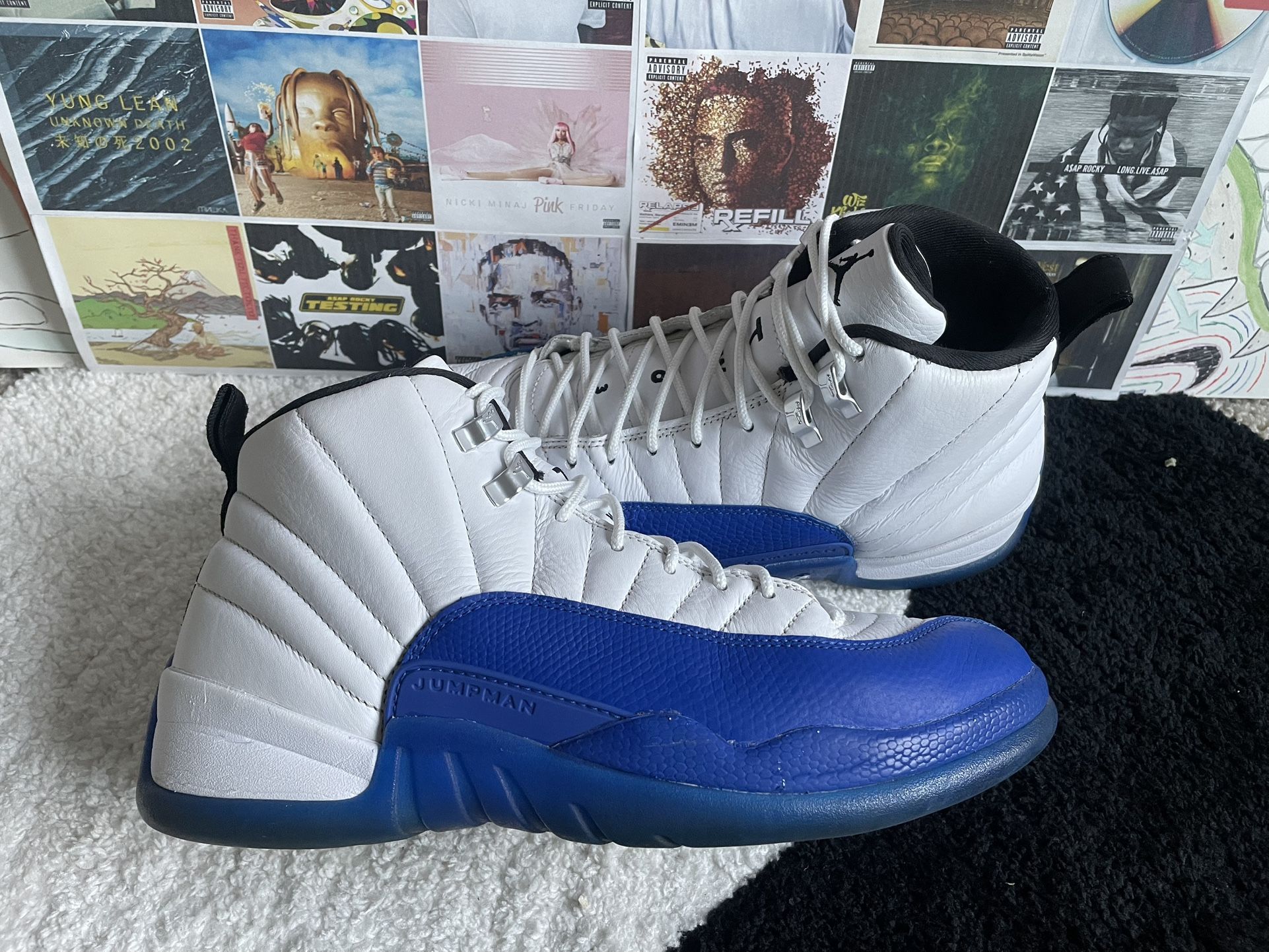 Jordan 12 Blueverry Size 9 