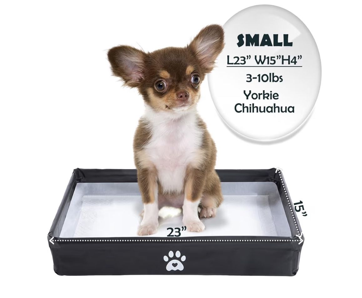 NEW Dog Pee Pad Holder Foldable, Potty Training or small dog indoor potty