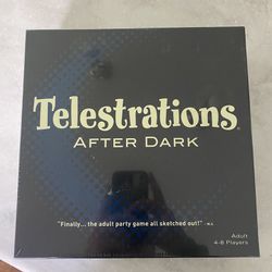TELESTRATIONS AFTER DARK - Board Game, Brand New Sealed Fast Shipping NWT Gift 