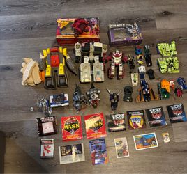 Vintage Transformers Toy Collection 1985