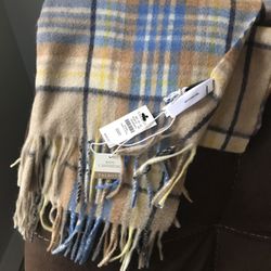 Beautiful 100% Cashmere Scarf By Talbots