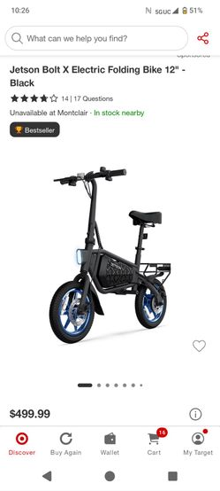 Jetson Bolt X Ride-On Electric Bike