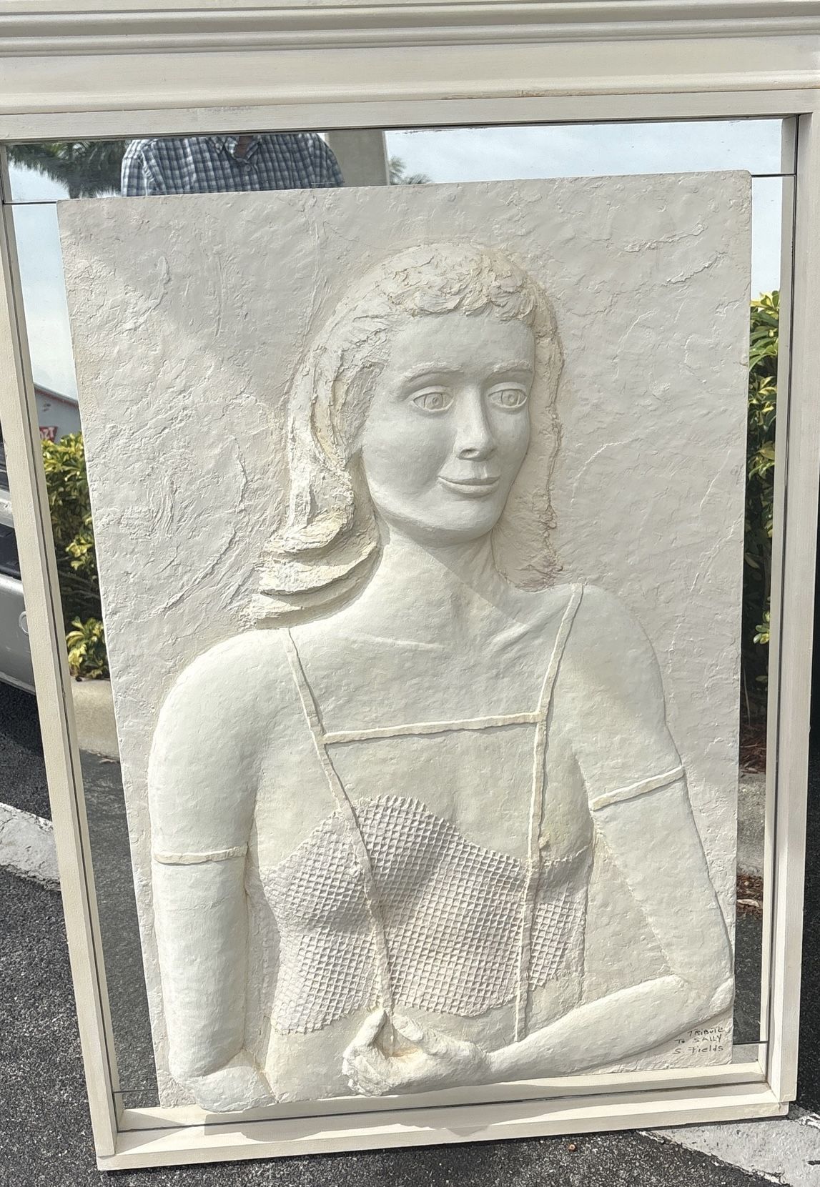 A Lady Named Sally Cast To Hang On Wall