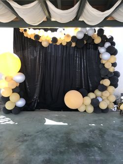 Garland organic balloons