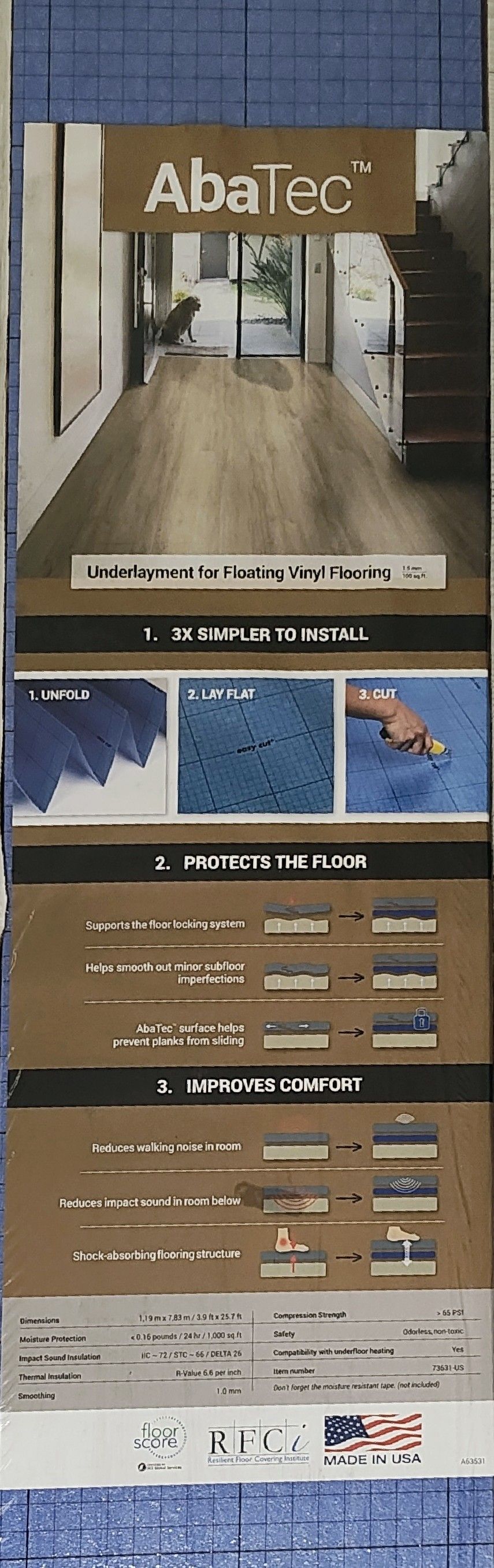 Vinyl Floor Underlayment