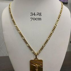 Cadena De Oro (gold Chain) 18 K 