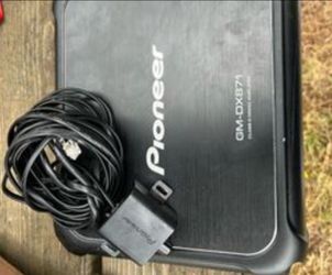 Pioneer 1600 watt amp 1 channel