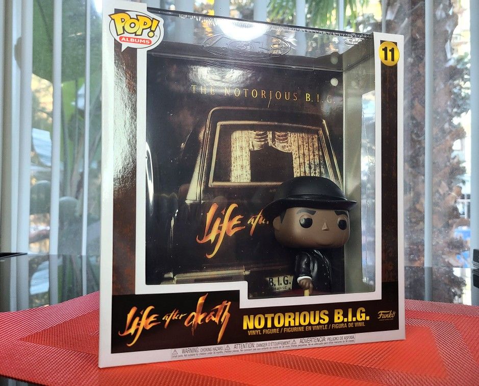 Notorious B.I.G Life After Death Album Case Funko Pop
