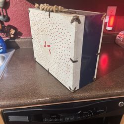 Vintage rollerskate box