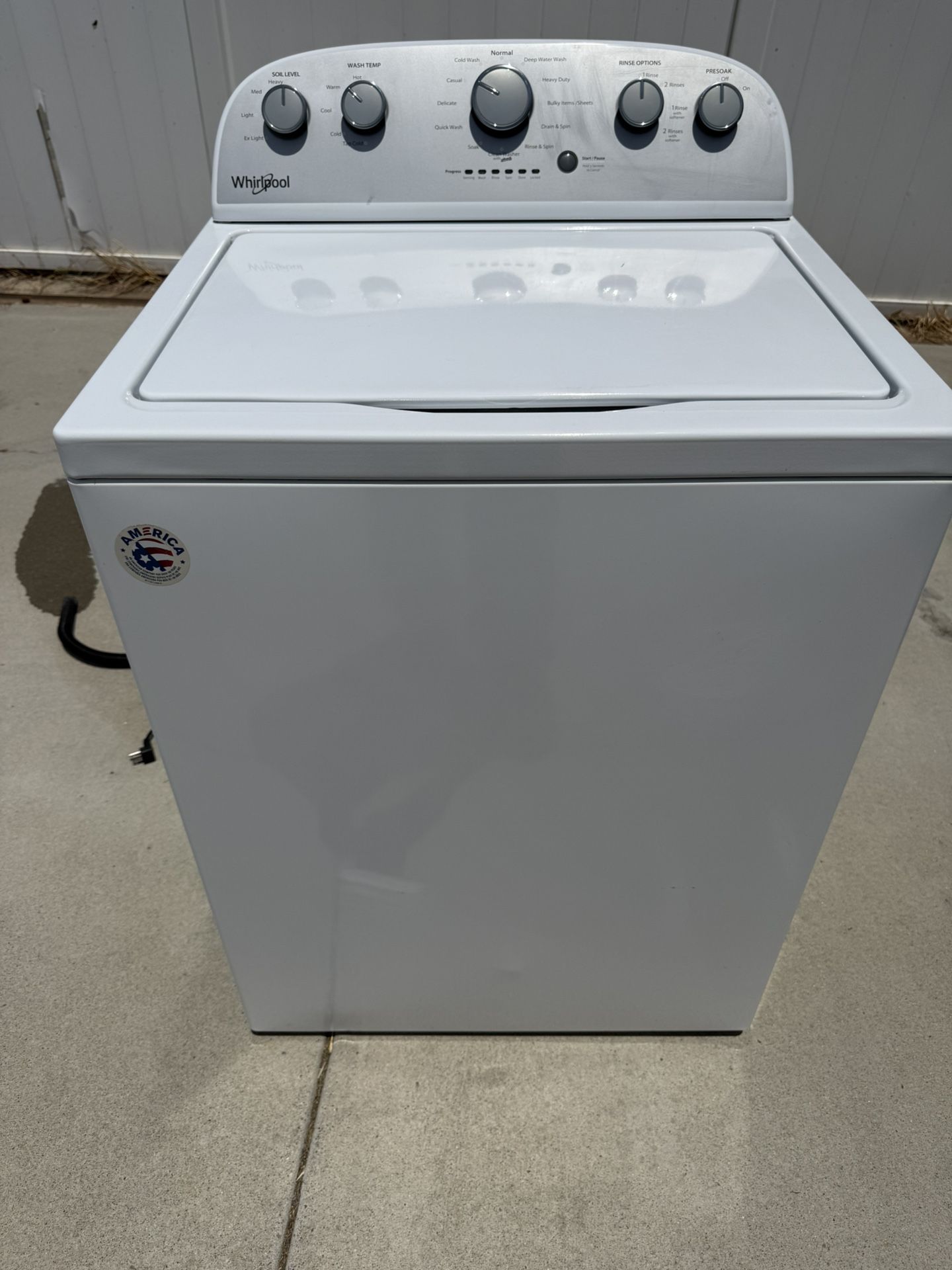 Whirlpool Washer