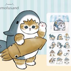 Mofusand Licensed PVC Sticker pack Kawaii Stationery