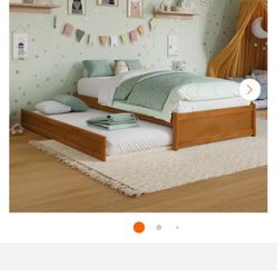 Twin Bed Frame With Trundle 