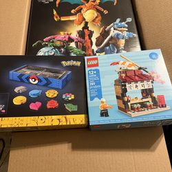 Blastiose Charizard Venusaur lego set