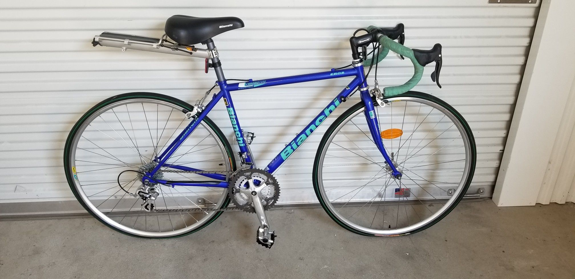 Bianchi eros 27speed chromolite road bike