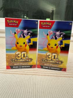 Pokemon celebration 30th booster bundle