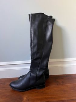 Tall black boots