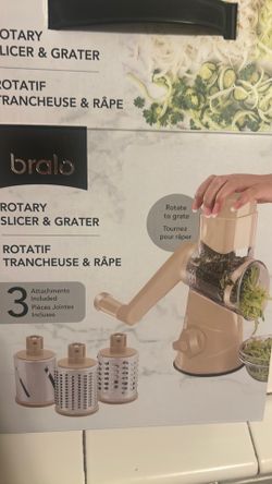 Rotary slicer and grater